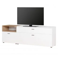 Germania Wohnwand Coruna IV (3-teilig) - Weiß / Eiche Grandson Dekor -Wohnzimmermöbel boutique en ligne 1000168945 190403 11353800096 GALLERYIMAGES P000000001000168945