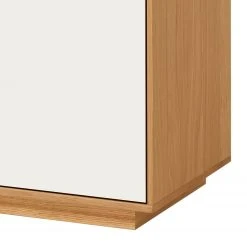 Voss Kommode Loveno I - Eiche teilmassiv / Metall - Türanschlag links - Weiß -Wohnzimmermöbel boutique en ligne 1000169060 190402 11284800008 GALLERYIMAGES P000000001000169060