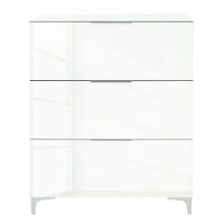 Maja Möbel Kommode Shino I - Glas Weiß / Eiche Riviera Dekor - Höhe: 109 cm 11 Maja Möbel Kommode Shino I - Glas Weiß / Eiche Riviera Dekor - Höhe: 109 cm -Wohnzimmermöbel boutique en ligne 1000170606 190418 12393300056 GALLERYIMAGES P000000001000170606