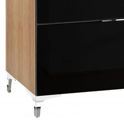 Maja Möbel Sideboard Shino II - Glas Schwarz / Eiche Riviera Dekor 6 Maja Möbel Sideboard Shino II - Glas Schwarz / Eiche Riviera Dekor -Wohnzimmermöbel boutique en ligne 1000170639 190418 12394200178 GALLERYIMAGES P000000001000170639