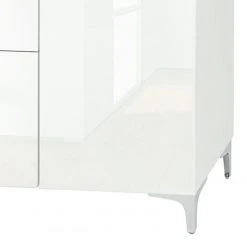 Maja Möbel Sideboard Shino IV - Glas Weiß / Weiß -Wohnzimmermöbel boutique en ligne 1000170646 190418 12394300203 GALLERYIMAGES P000000001000170646