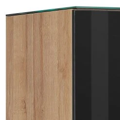 Maja Möbel Vitrinenschrank Shino - Inkl. Beleuchtung - Glas Schwarz / Eiche Riviera Dekor 8 Maja Möbel Vitrinenschrank Shino - Inkl. Beleuchtung - Glas Schwarz / Eiche Riviera Dekor -Wohnzimmermöbel boutique en ligne 1000170647 190418 12394400208 GALLERYIMAGES P000000001000170647