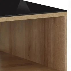 Maja Möbel Couchtisch Shino - Glas Schwarz / Eiche Riviera Dekor 10 Maja Möbel Couchtisch Shino - Glas Schwarz / Eiche Riviera Dekor -Wohnzimmermöbel boutique en ligne 1000170651 190418 12394500232 GALLERYIMAGES P000000001000170651