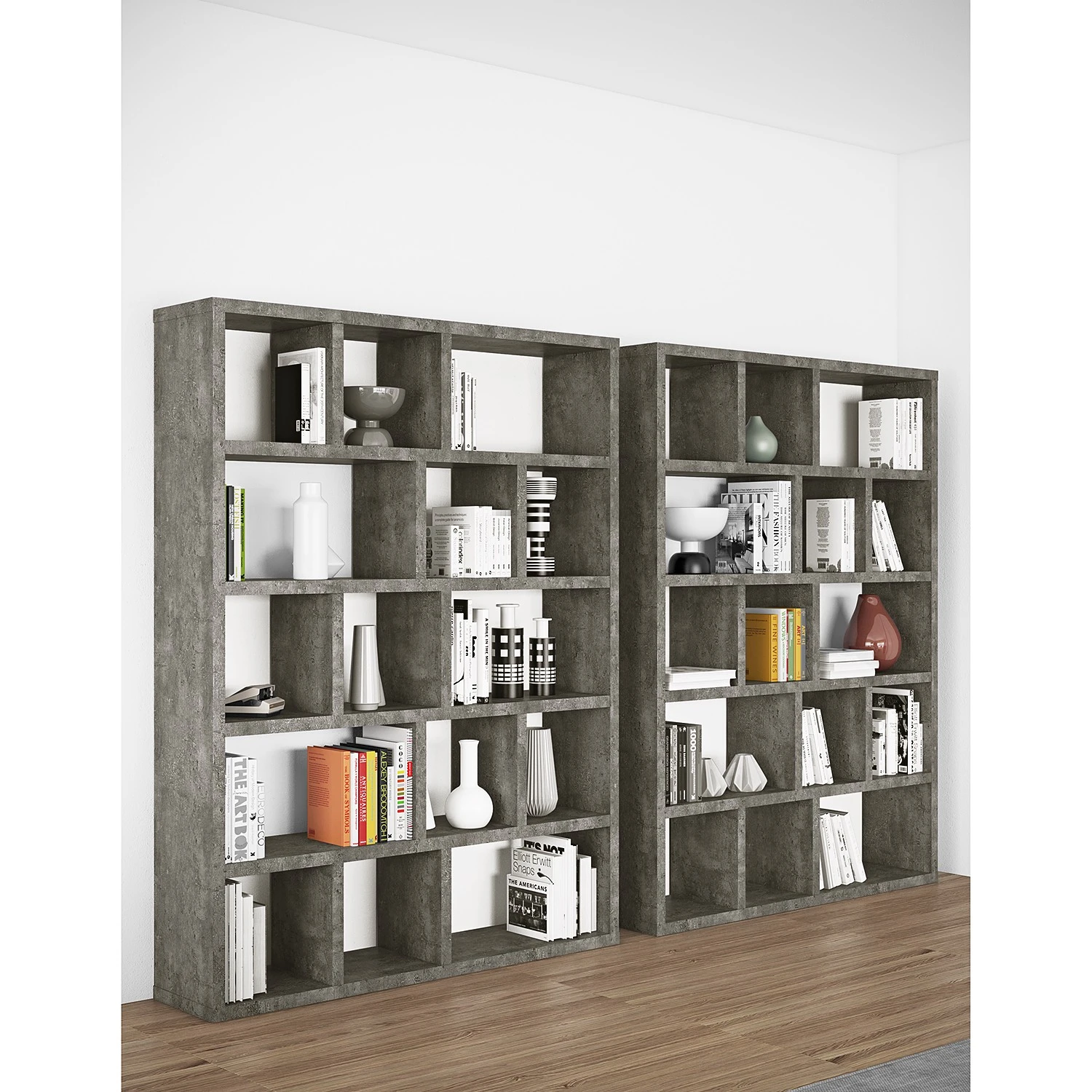 Temahome Regal Berlin - Beton Dekor - 150 x 198 cm 5 Temahome Regal Berlin - Beton Dekor - 150 x 198 cm – Bild 5