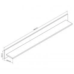 Loftscape Wandboard Charnocks - Weiß - Breite: 180 cm 6 Loftscape Wandboard Charnocks - Weiß - Breite: 180 cm -Wohnzimmermöbel boutique en ligne 1000171313 190424 07575400024 GALLERYIMAGES P000000001000171313