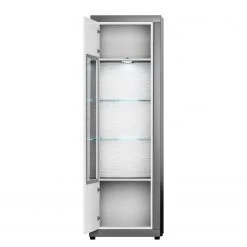 Loftscape Standvitrine Curlewis I - Hochglanz Weiß / Anthrazit -Wohnzimmermöbel boutique en ligne 1000171328 190424 07575600063 GALLERYIMAGES P000000001000171328