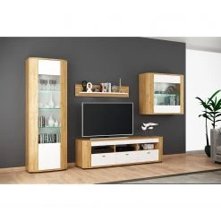 Loftscape Wohnwand Machado (4-teilig) - Hochglanz Weiß / Eiche Grandson Dekor 18 Loftscape Wohnwand Machado (4-teilig) - Hochglanz Weiß / Eiche Grandson Dekor -Wohnzimmermöbel boutique en ligne 1000171330 190502 10102100001 MOOD GALLERYIMAGES P000000001000171330 mood