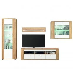 Loftscape Wohnwand Machado (4-teilig) - Hochglanz Weiß / Eiche Grandson Dekor 19 Loftscape Wohnwand Machado (4-teilig) - Hochglanz Weiß / Eiche Grandson Dekor -Wohnzimmermöbel boutique en ligne 1000171330 190502 10102100002 GALLERYIMAGES P000000001000171330