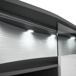 Loftscape Sideboard Mury - Hochglanz Weiß / Anthrazit -Wohnzimmermöbel boutique en ligne 1000171334 190424 07575900109 GALLERYIMAGES P000000001000171334