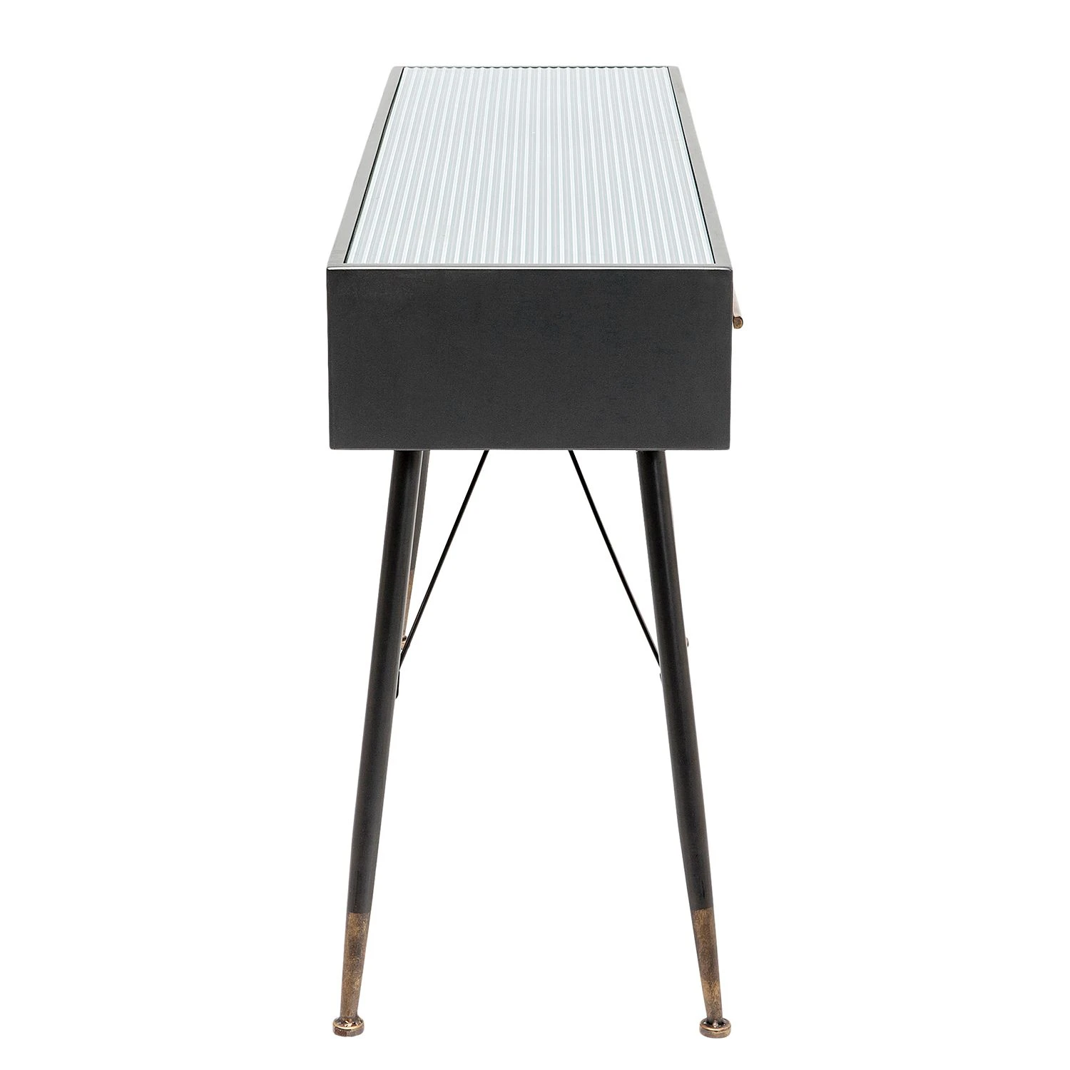 Kare Design Konsolentisch La Gomera - Glas / Stahl - Schwarz / Gold 5 Kare Design Konsolentisch La Gomera - Glas / Stahl - Schwarz / Gold – Bild 5