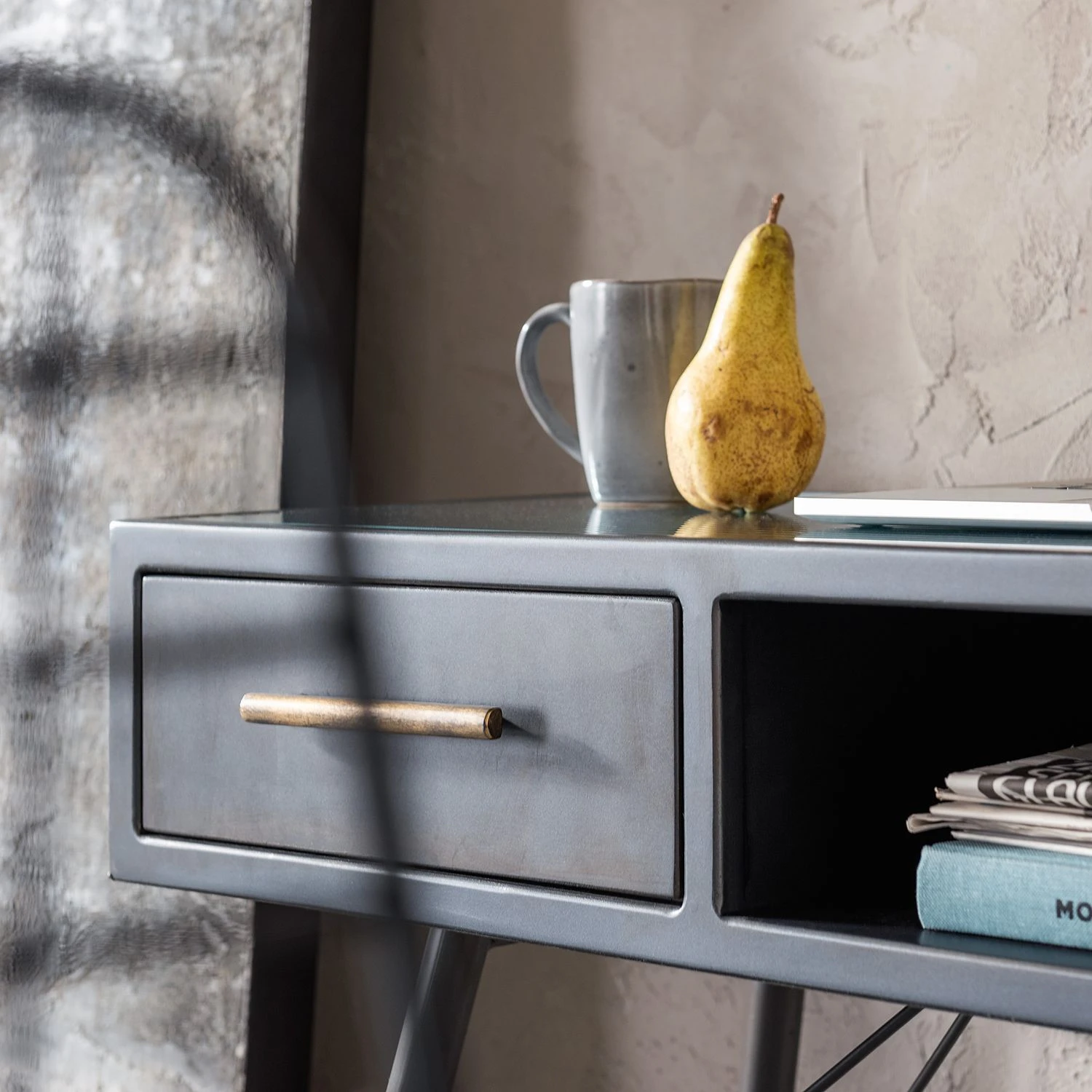 Kare Design Konsolentisch La Gomera - Glas / Stahl - Schwarz / Gold 9 Kare Design Konsolentisch La Gomera - Glas / Stahl - Schwarz / Gold – Bild 9