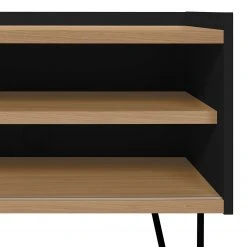 Temahome TV-Lowboard Nina - Eiche / Schwarz 24 Temahome TV-Lowboard Nina - Eiche / Schwarz -Wohnzimmermöbel boutique en ligne 1000172891 201016 13315900410 DETAILS P000000001000172891