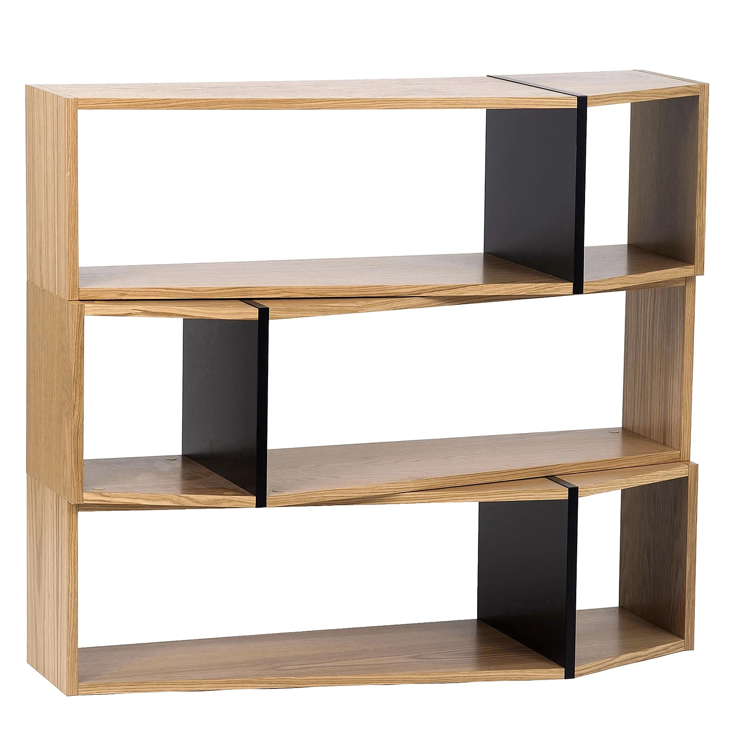 Temahome Regal One - Eiche / Schwarz 11 Temahome Regal One - Eiche / Schwarz – Bild 11