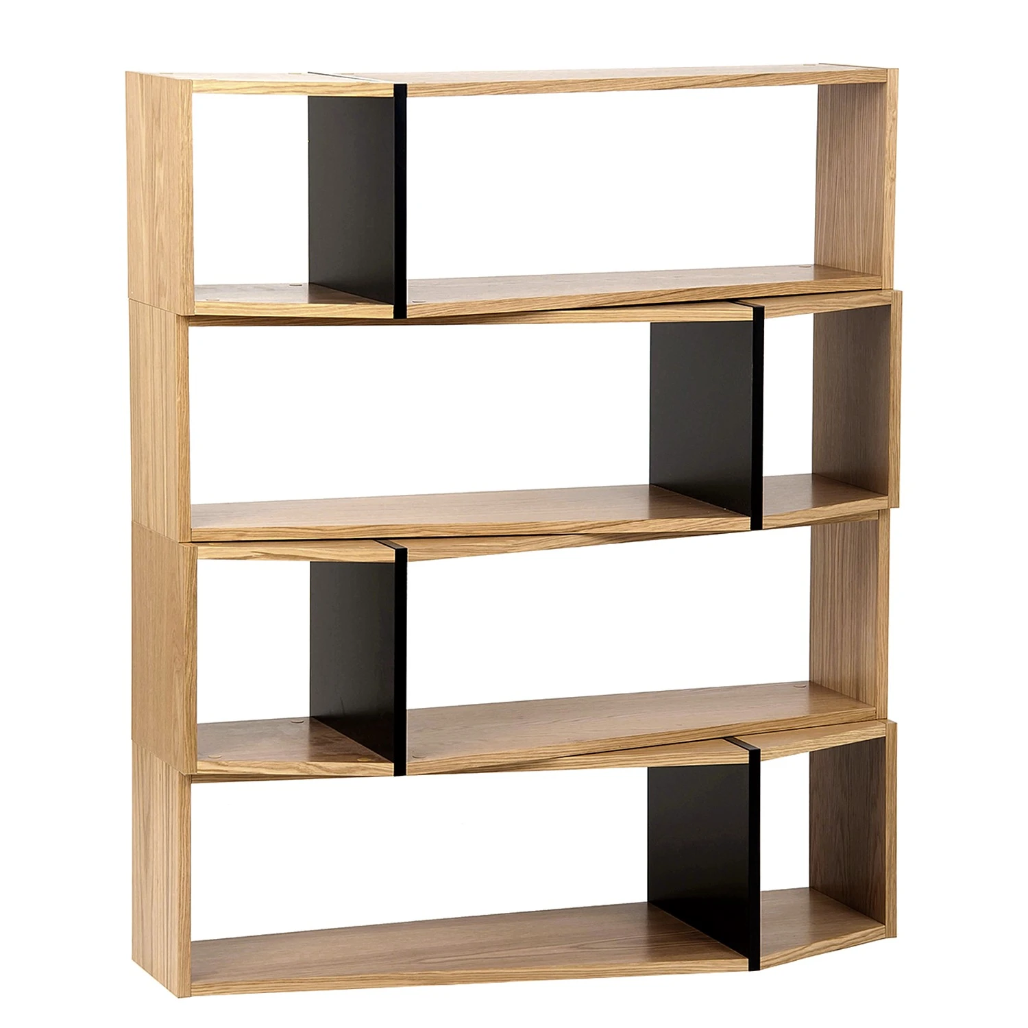 Temahome Regal One - Eiche / Schwarz 12 Temahome Regal One - Eiche / Schwarz – Bild 12