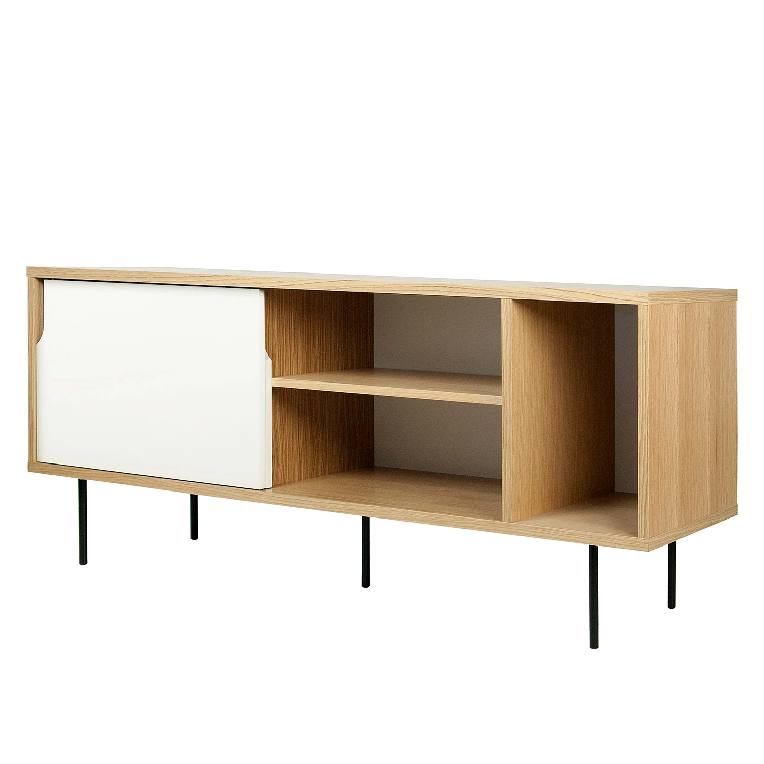 Temahome Sideboard Noa II - Weiß - Eiche 3 Temahome Sideboard Noa II - Weiß - Eiche – Bild 3