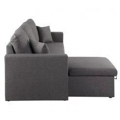 Fredriks Ecksofa Coventry I - Webstoff - Grau -Wohnzimmermöbel boutique en ligne 1000172911 210614 18412001330 DETAILS P000000001000172911