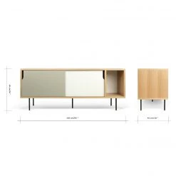 Temahome Sideboard Noa II - Weiß / Steingrau - Eiche 15 Temahome Sideboard Noa II - Weiß / Steingrau - Eiche -Wohnzimmermöbel boutique en ligne 1000172913 190426 18200500131 GALLERYIMAGES P000000001000172913