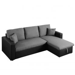 Fredriks Ecksofa Coventry II - Kunstleder/Webstoff - Grau / Schwarz -Wohnzimmermöbel boutique en ligne 1000172943 190724 16080800026 DETAILS P000000001000172943