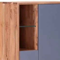 Naturoo Highboard Kadena I - Akazie teilmassiv - Anthrazit / Akazie natur -Wohnzimmermöbel boutique en ligne 1000172947 190503 07493100023 GALLERYIMAGES P000000001000172947