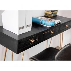 Jack & Alice Konsolentisch Towa - Akazie massiv / Metall - Schwarz / Gold -Wohnzimmermöbel boutique en ligne 1000172956 211019 131829000028 MOOD DETAILS P000000001000172956 mood