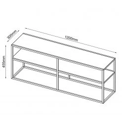 Norrwood TV-Lowboard Cascavel - Schwarz 11 Norrwood TV-Lowboard Cascavel - Schwarz -Wohnzimmermöbel boutique en ligne 1000174098 190524 15511600050 GALLERYIMAGES P000000001000174098