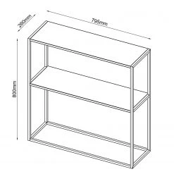 Norrwood Regal Cascavel - Weiß -Wohnzimmermöbel boutique en ligne 1000174099 190524 15511600056 GALLERYIMAGES P000000001000174099