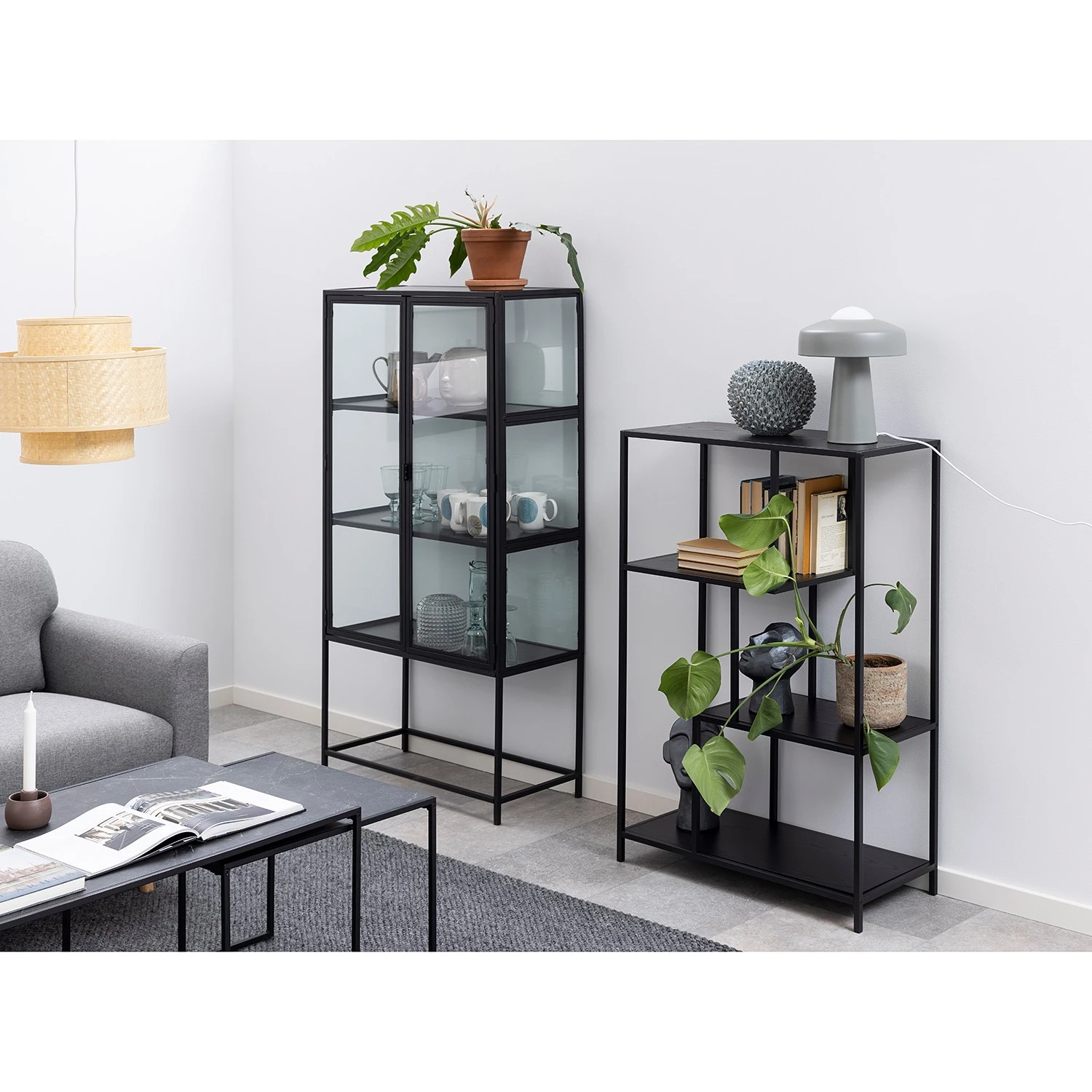 Red Living Regal Coogee VII - Eiche Schwarzbraun Dekor 3 Red Living Regal Coogee VII - Eiche Schwarzbraun Dekor – Bild 3