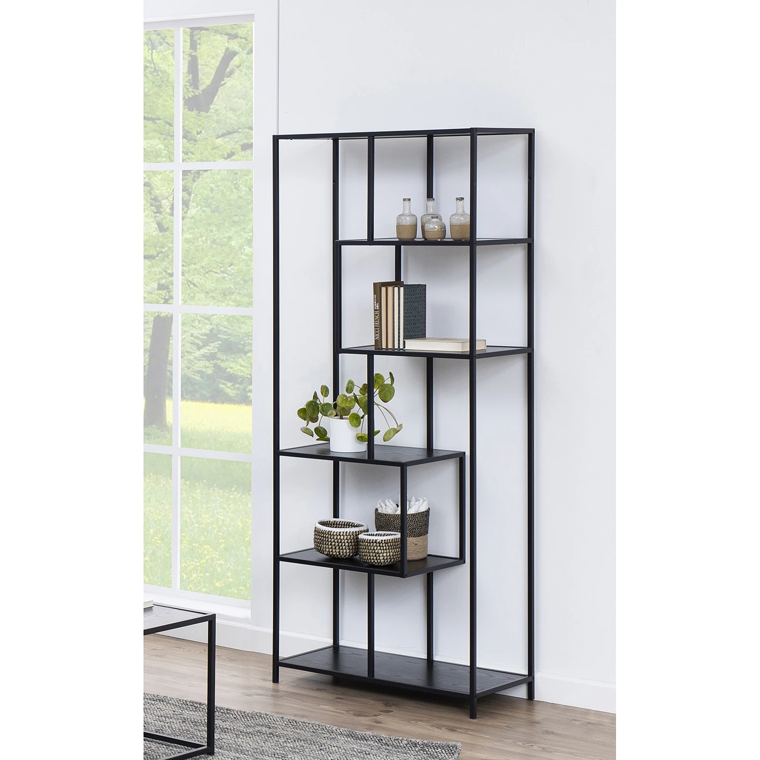 Red Living Regal Coogee I - Schwarz - Höhe: 185 cm 4 Red Living Regal Coogee I - Schwarz - Höhe: 185 cm – Bild 4