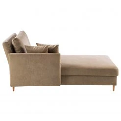 Ars Natura Recamiere Hillarys III - Antiklederlook - Latte Macchiato - Breite: 110 cm - Armlehne davorstehend rechts -Wohnzimmermöbel boutique en ligne 1000174362 220712 060 DETAILS P000000001000174362