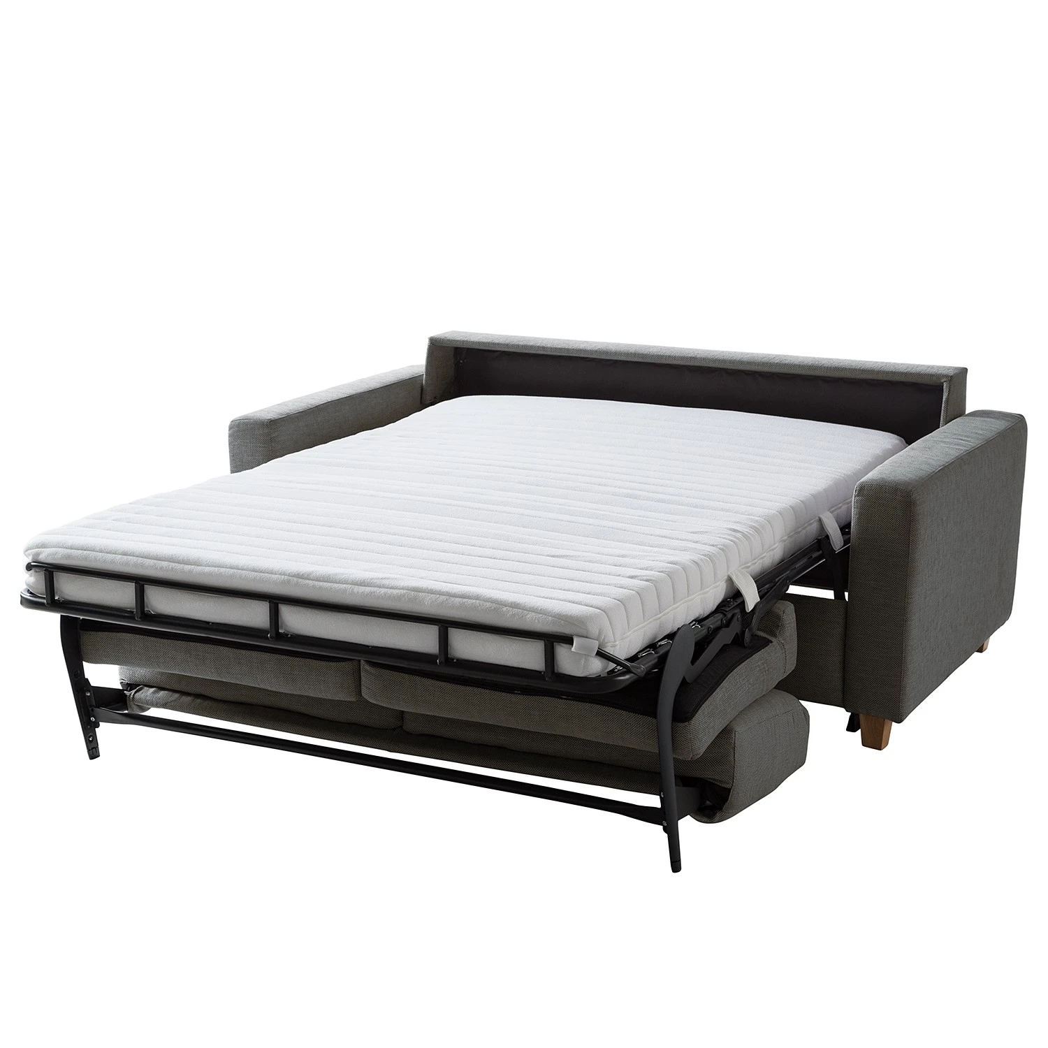 Maison Belfort Schlafsofa Lierde II - Webstoff - Grau - Breite: 162 cm 5 Maison Belfort Schlafsofa Lierde II - Webstoff - Grau - Breite: 162 cm – Bild 5