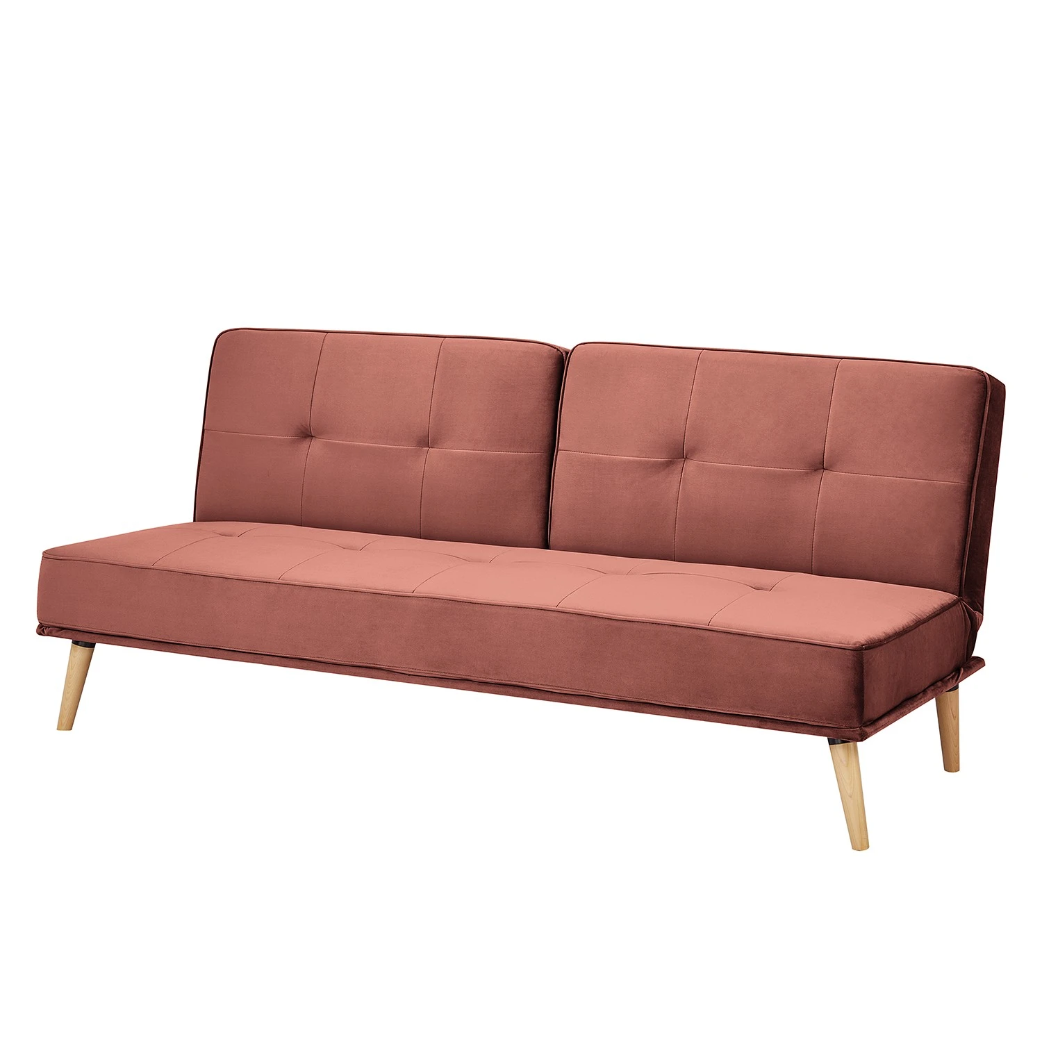 Mørteens Schlafsofa Bardon - Samt - Mauve 1 Mørteens Schlafsofa Bardon - Samt - Mauve