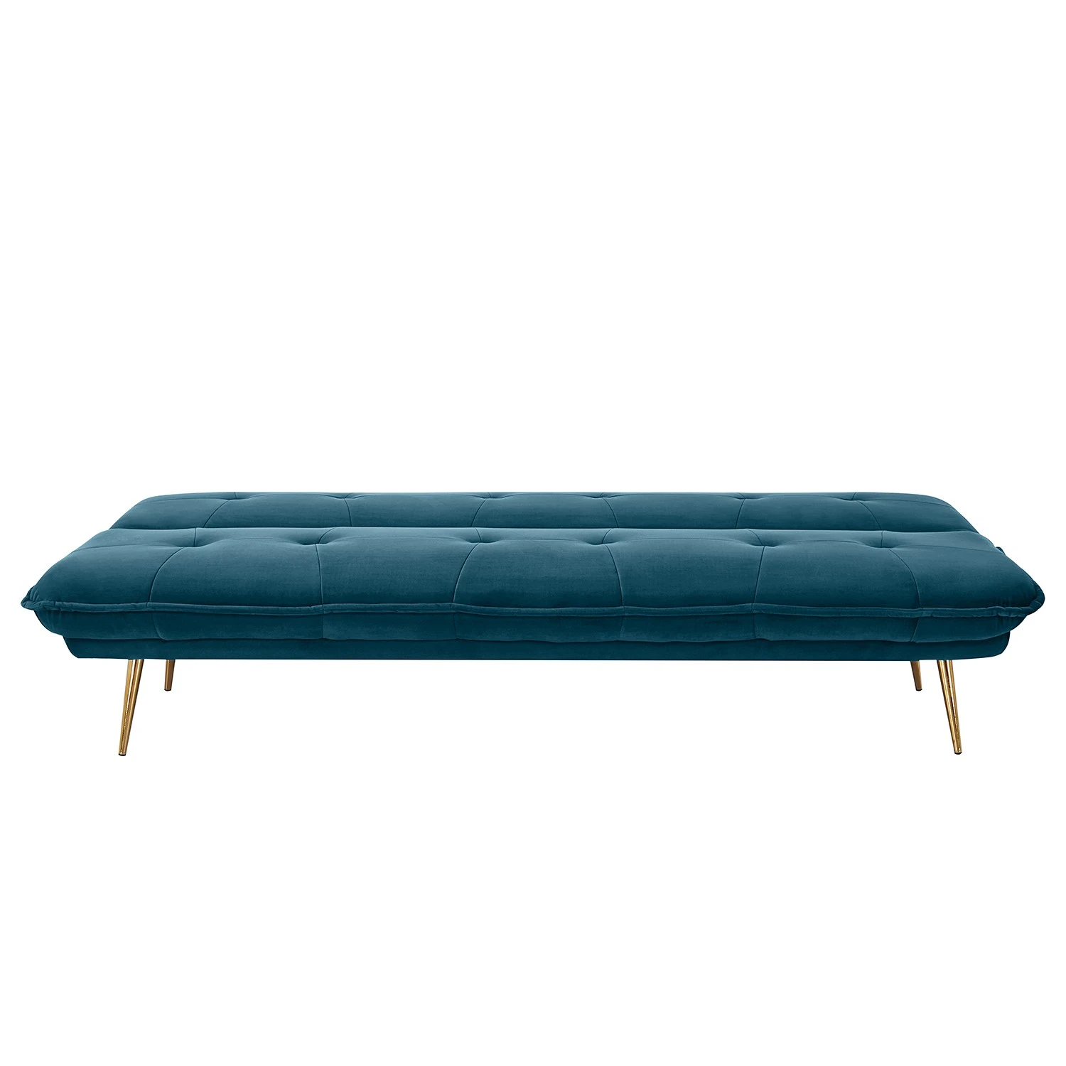 Jack & Alice Schlafsofa Timbo - Samt - Marineblau 2 Jack & Alice Schlafsofa Timbo - Samt - Marineblau – Bild 2