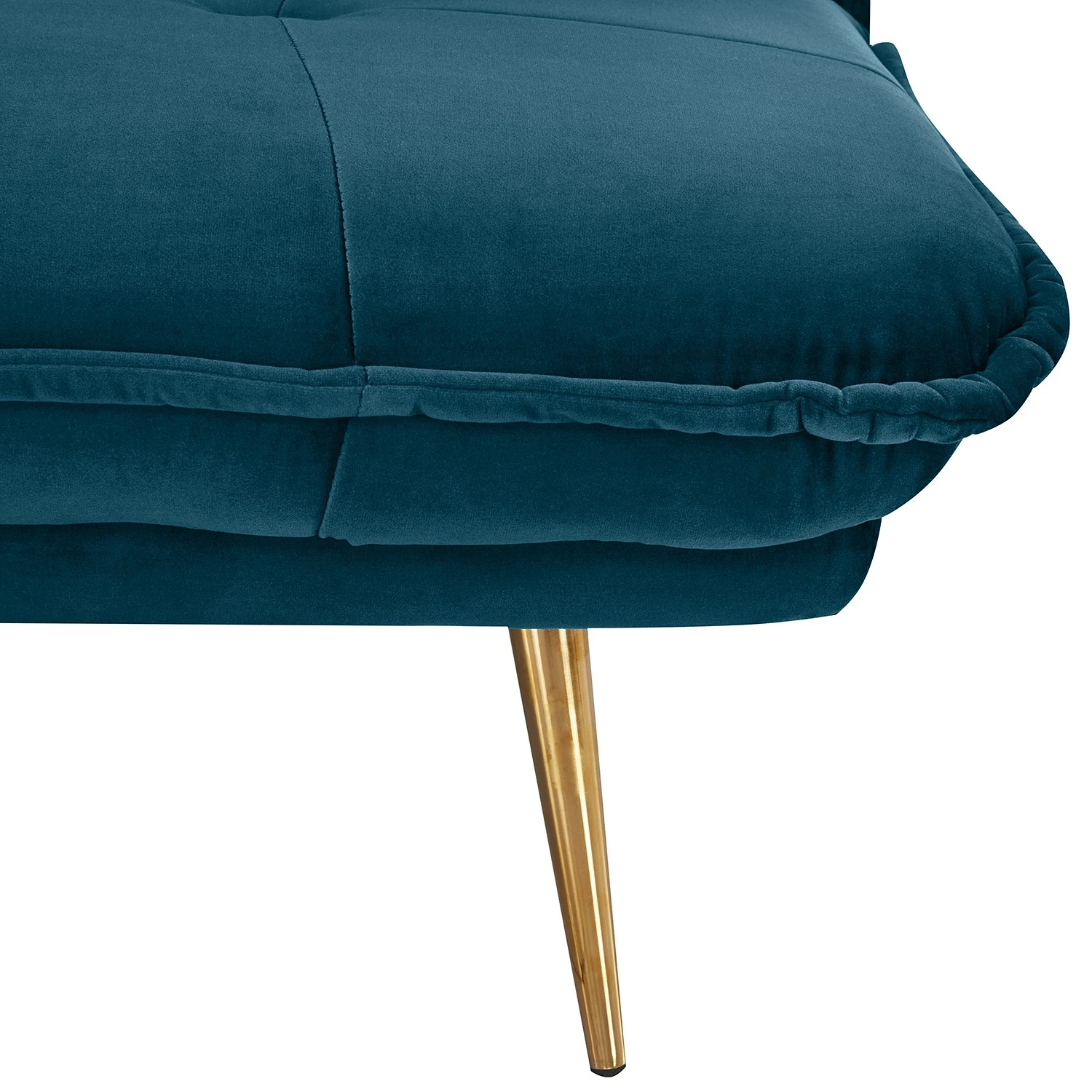 Jack & Alice Schlafsofa Timbo - Samt - Marineblau 11 Jack & Alice Schlafsofa Timbo - Samt - Marineblau – Bild 11