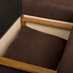 Fredriks Ecksofa Kardinya - Kunstleder / Microfaser - Dunkelbraun - Longchair davorstehend rechts 34 Fredriks Ecksofa Kardinya - Kunstleder / Microfaser - Dunkelbraun - Longchair davorstehend rechts -Wohnzimmermöbel boutique en ligne 1000175319 200227 14352800185 DETAILS P000000001000175319