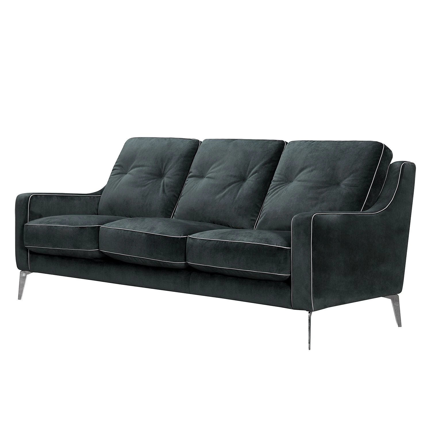 Ridgevalley Sofa Jarinu (3-Sitzer) - Webstoff - Anthrazit 1 Ridgevalley Sofa Jarinu (3-Sitzer) - Webstoff - Anthrazit