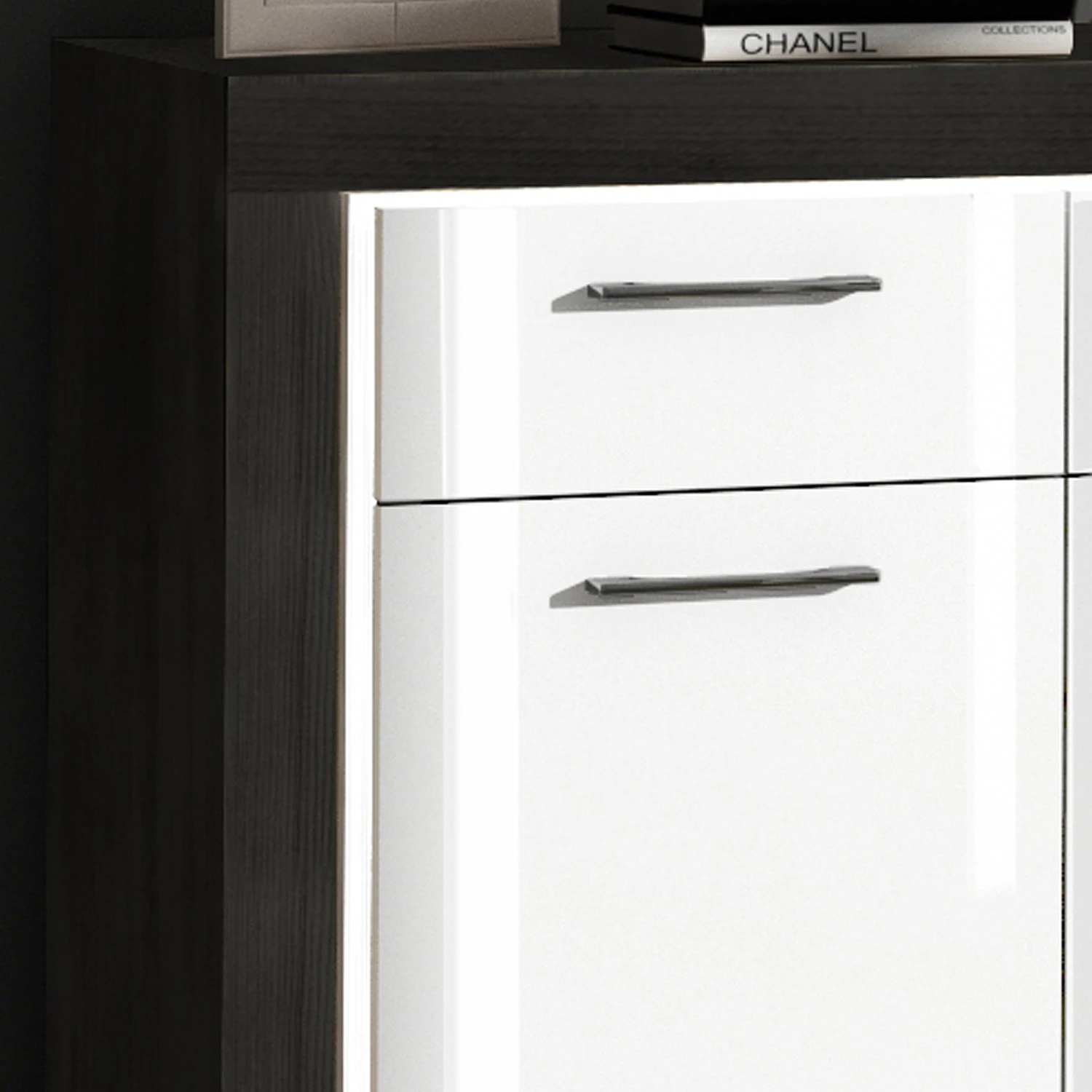 Loftscape Kommode Stokka - Schwarz 2 Loftscape Kommode Stokka - Schwarz – Bild 2