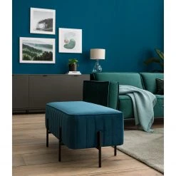 Jack & Alice Polsterhocker Raich I - Samt - Dunkelblau 14 Jack & Alice Polsterhocker Raich I - Samt - Dunkelblau -Wohnzimmermöbel boutique en ligne 1000175669 200702 09252500017 MOOD DETAILS P000000001000175669 mood