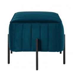 Jack & Alice Polsterhocker Raich I - Samt - Dunkelblau 16 Jack & Alice Polsterhocker Raich I - Samt - Dunkelblau -Wohnzimmermöbel boutique en ligne 1000175669 220729 040 DETAILS P000000001000175669