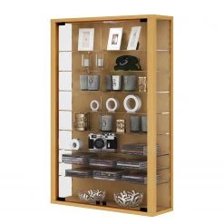 VCM Vitrinenschrank Vitrosa II - Buche Dekor