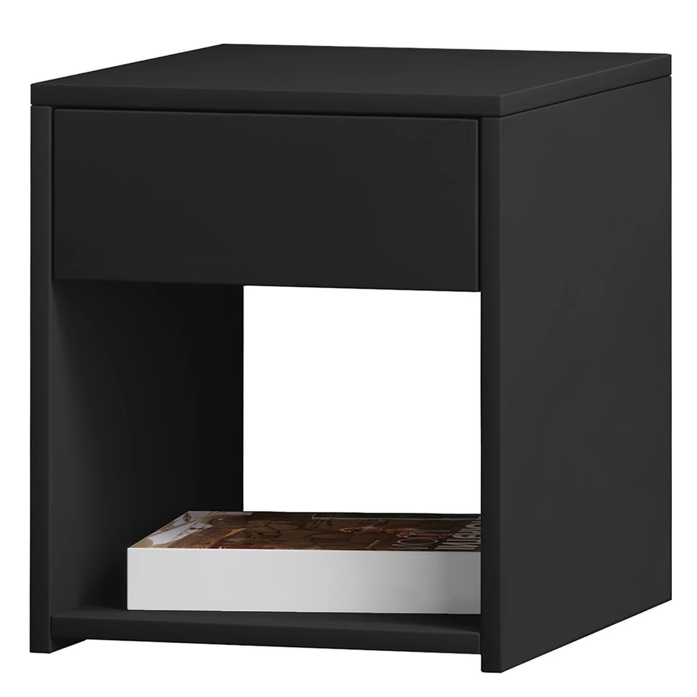 VCM Beistelltisch Sledo - Schwarz - Höhe: 40 cm 1 VCM Beistelltisch Sledo - Schwarz - Höhe: 40 cm