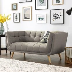 Mørteens Sofa Cameta (2-Sitzer) - Webstoff - Grau 13 Mørteens Sofa Cameta (2-Sitzer) - Webstoff - Grau -Wohnzimmermöbel boutique en ligne 1000176153 190607 15392600003 MOOD GALLERYIMAGES P000000001000176153 mood