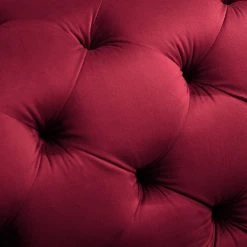 Jack & Alice Ecksofa Leominster - Samt - Bordeaux - Ottomane davorstehend links -Wohnzimmermöbel boutique en ligne 1000176174 190607 15400300023 GALLERYIMAGES P000000001000176174