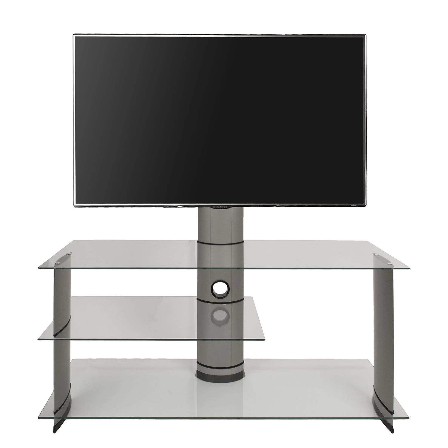 VCM TV-Rack Subuso - Silber - Höhe: 90 cm 1 VCM TV-Rack Subuso - Silber - Höhe: 90 cm