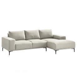 Fredriks Ecksofa CONNOLLY - Webstoff - Longchair davorstehend rechts