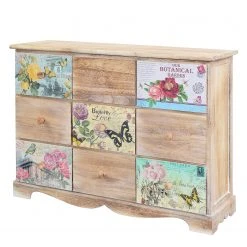 Ridgevalley Kommode Kregme - Paulownia teilmassiv - Braun