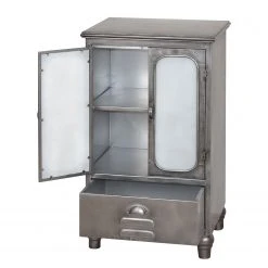 Red Living Schrank Yass - Metall - Antik Silber 5 Red Living Schrank Yass - Metall - Antik Silber -Wohnzimmermöbel boutique en ligne 1000176554 190606 11475900044 GALLERYIMAGES P000000001000176554