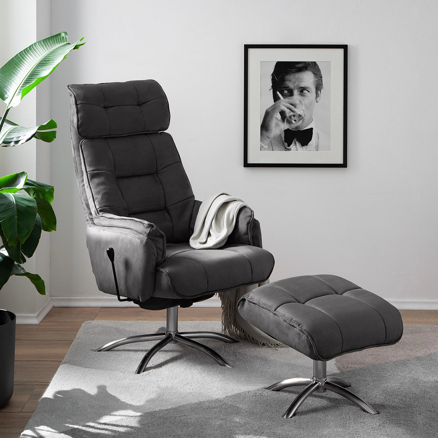 Fredriks Relaxsessel Koriella II - Microfaser 2 Fredriks Relaxsessel Koriella II - Microfaser – Bild 2