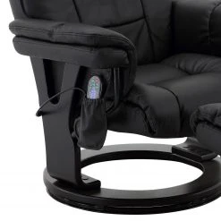 Fredriks Massagesessel Carapina - inkl. Hocker - Echtleder / Kunstleder - Schwarz -Wohnzimmermöbel boutique en ligne 1000176592 191125 07411400036 DETAILS P000000001000176592