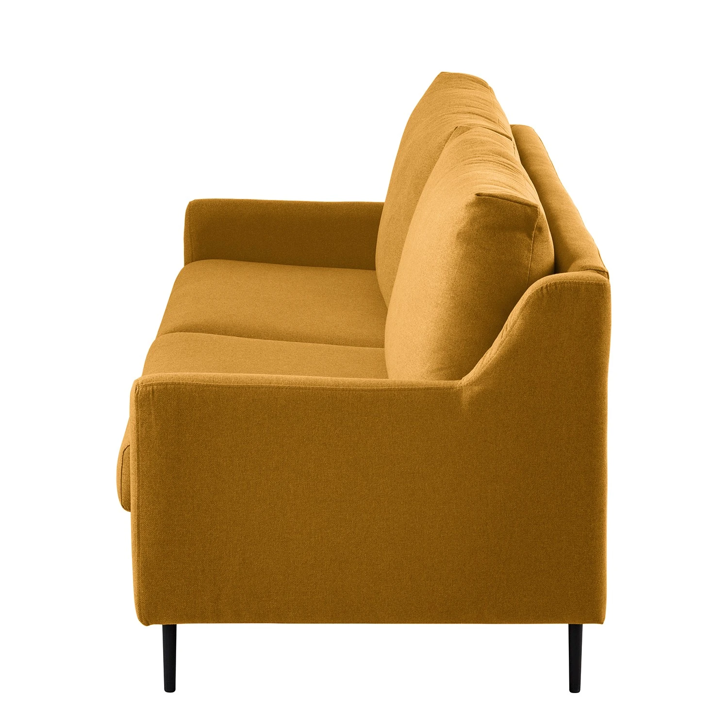 Fredriks Sofa Kenten I (2-Sitzer) - Webstoff - Gelb 5 Fredriks Sofa Kenten I (2-Sitzer) - Webstoff - Gelb – Bild 5