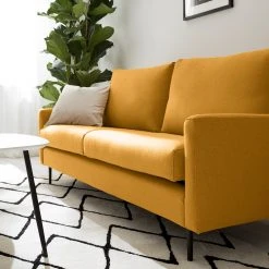 Fredriks Sofa Kenten I (2-Sitzer) - Webstoff - Gelb 23 Fredriks Sofa Kenten I (2-Sitzer) - Webstoff - Gelb -Wohnzimmermöbel boutique en ligne 1000176645 200414 13314900010 DETAILS P000000001000176645